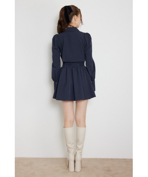 rienda(リエンダ)の「【AW先行アイテム】テーラードデザインミニワンピース 秋服(ワンピース・レディース・ブラウン/ブラック/ネイビー・SMALL/MEDIUM)」の11枚目の写真