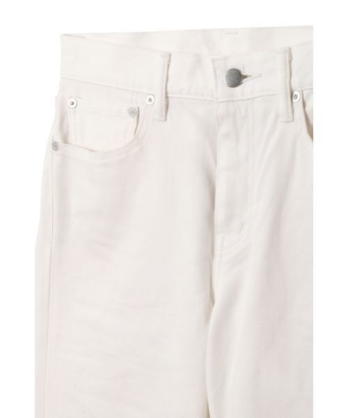 human woman(ヒューマンウーマン)の「《H.HOLIDAY》ホワイトデニム(デニムパンツ・レディース・ホワイト・LARGE/X-SMALL/SMALL/MEDIUM)」の2枚目の写真