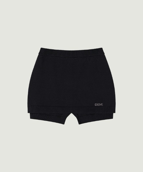 GRVRGROVE(グローブ)の「REMY KNIT SKIRT(スカート・レディース・Navy/Black・フリー)」の1枚目の写真