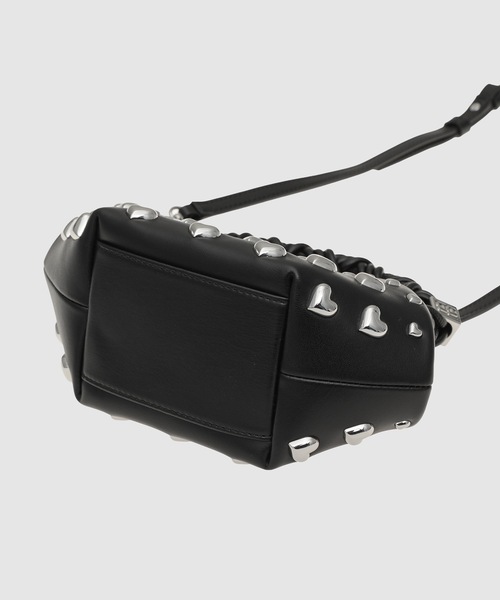 GANNI（ガニー）の「Bou Mini Hearts（ショルダーバッグ・レディース・ブラック・ONE SIZE）」の7枚目の写真