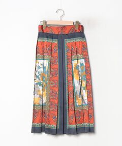 セール】MEDI TWIN CHEETAH FAKE SCARF SKIRT（スカート）｜Ameri