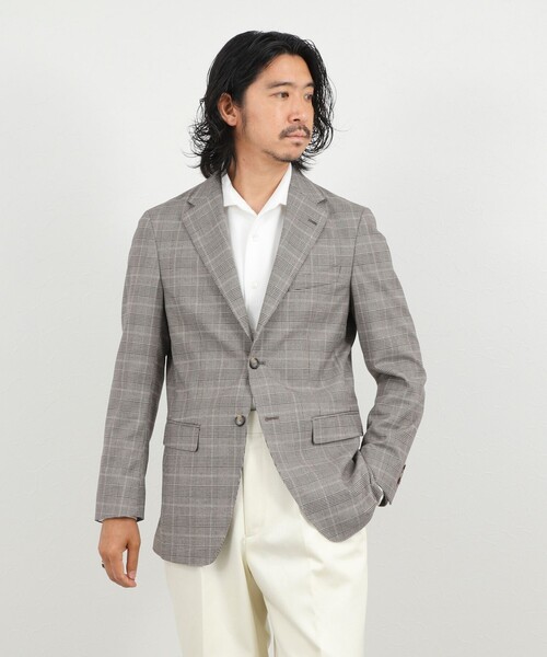 NOLLEY’S(ノーリーズ)の「《ビジカジ対応》ECO DRY JK 26AW(テーラードジャケット・メンズ・ブラウン系その他/グレー系その他・46/44/50/48)」の8枚目の写真
