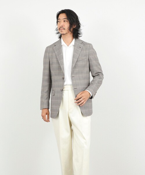 NOLLEY’S(ノーリーズ)の「《ビジカジ対応》ECO DRY JK 26AW(テーラードジャケット・メンズ・ブラウン系その他/グレー系その他・46/44/50/48)」の6枚目の写真
