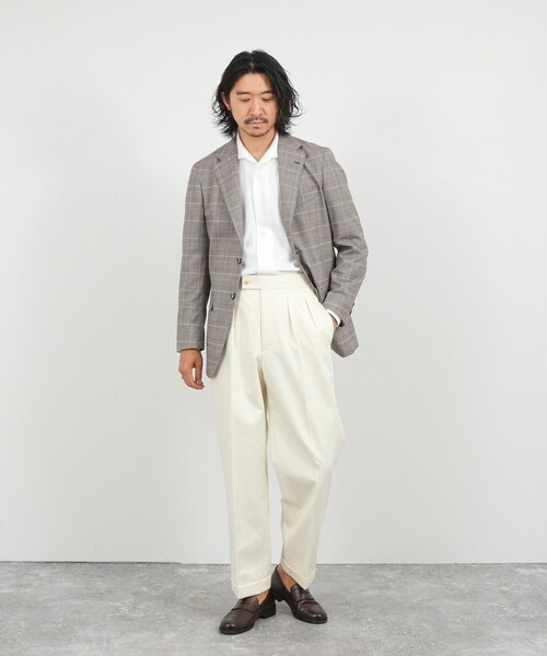 NOLLEY’S(ノーリーズ)の「《ビジカジ対応》ECO DRY JK 26AW(テーラードジャケット・メンズ・ブラウン系その他/グレー系その他・46/44/50/48)」の5枚目の写真