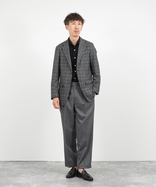 NOLLEY’S(ノーリーズ)の「《ビジカジ対応》ECO DRY JK 26AW(テーラードジャケット・メンズ・ブラウン系その他/グレー系その他・46/44/50/48)」の13枚目の写真