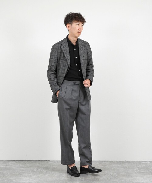 NOLLEY’S(ノーリーズ)の「《ビジカジ対応》ECO DRY JK 26AW(テーラードジャケット・メンズ・ブラウン系その他/グレー系その他・46/44/50/48)」の14枚目の写真