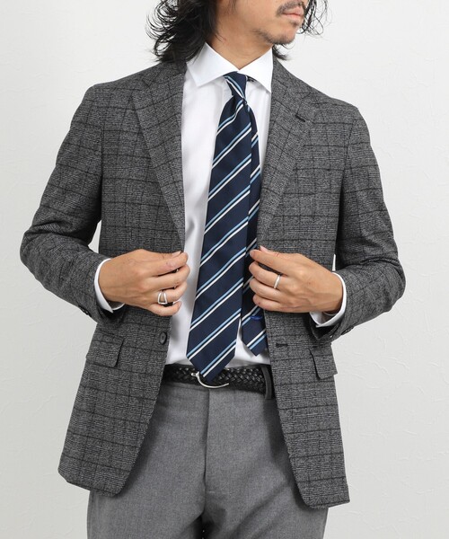 NOLLEY’S(ノーリーズ)の「《ビジカジ対応》ECO DRY JK 26AW(テーラードジャケット・メンズ・ブラウン系その他/グレー系その他・46/44/50/48)」の15枚目の写真