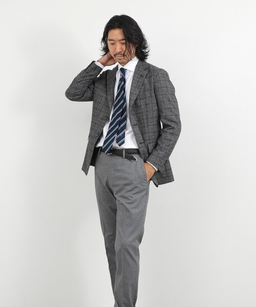 NOLLEY’S(ノーリーズ)の「《ビジカジ対応》ECO DRY JK 26AW(テーラードジャケット・メンズ・ブラウン系その他/グレー系その他・46/44/50/48)」の17枚目の写真