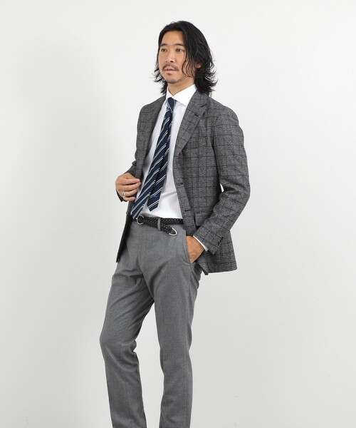 NOLLEY’S(ノーリーズ)の「《ビジカジ対応》ECO DRY JK 26AW(テーラードジャケット・メンズ・ブラウン系その他/グレー系その他・46/44/50/48)」の18枚目の写真