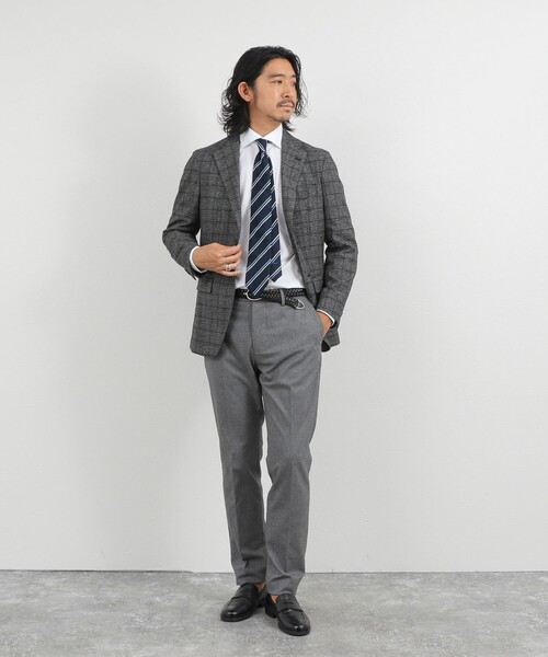 NOLLEY’S(ノーリーズ)の「《ビジカジ対応》ECO DRY JK 26AW(テーラードジャケット・メンズ・ブラウン系その他/グレー系その他・46/44/50/48)」の19枚目の写真