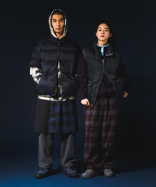 EKAL(エカル)の「チェックワイドテーパードトラウザー(その他パンツ・レディース・パープル/ブラック・ONE)」の17枚目の写真