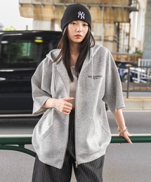 WEGO/ストレートラインZIPパーカー