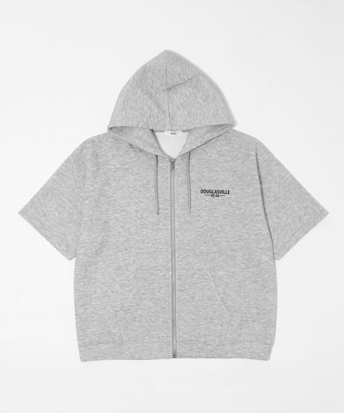WEGO（ウィゴー）の「WEGO/ストレートラインZIPパーカー（カーディガン/ボレロ・メンズ・杢グレー/ブラック・MEDIUM/LARGE）」の11枚目の写真