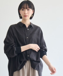Dignite Collier エアリー袖口リブシャツ