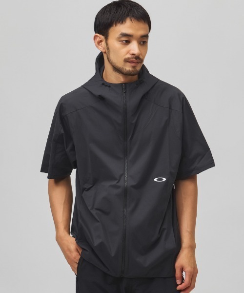 OAKLEY(オークリー)の「オークリー OAKLEY O-TECH COLD UV CUT S/S JACKET 1.0(ナイロンジャケット・メンズ・カーキ/ダークグレー/ホワイト・L/LL/M)」の2枚目の写真