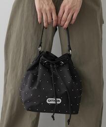 ◆【OUTDOORPRODUCTS別注】スタッズ巾着バッグ
