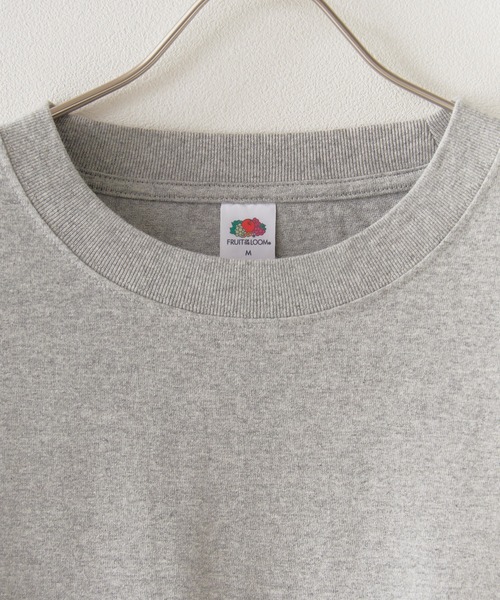 FRUIT OF THE LOOM（フルーツオブザルーム）の「FRUIT OF THE LOOM /フルーツオブザルーム 8.1oz ヘリテージロングスリーブTシャツ USAコットン クルーネック メンズ レディース 2026年秋冬 秋服（Tシャツ/カットソー・メンズ・ホワイト/ブラック/杢グレー/ネイビー・S/M/L/XL）」の7枚目の写真