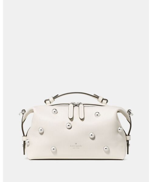kate spade new york（ケイトスペード ニューヨーク）の「ビリー スタッズド クロスボディ バッグ（ショルダーバッグ・レディース・ホワイト・ONESIZE）」の5枚目の写真
