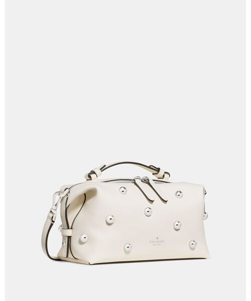 kate spade new york（ケイトスペード ニューヨーク）の「ビリー スタッズド クロスボディ バッグ（ショルダーバッグ・レディース・ホワイト・ONESIZE）」の4枚目の写真