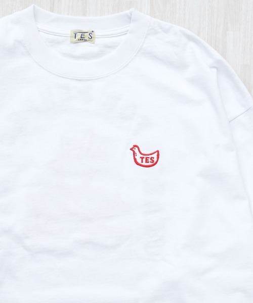 The Endless Summer（エンドレスサマー）の「TES BREMEN BUHI EMB  LONG SLEEVE BIG T-SHIRT / ロンT（Tシャツ/カットソー・メンズ・ブラウン/ブラック/ホワイト・XX-LARGE/MEDIUM/LARGE/X-LARGE/SMALL）」の9枚目の写真