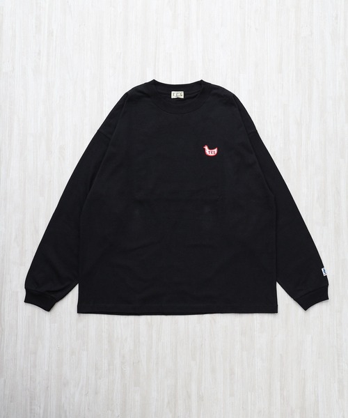 The Endless Summer（エンドレスサマー）の「TES BREMEN BUHI EMB  LONG SLEEVE BIG T-SHIRT / ロンT（Tシャツ/カットソー・メンズ・ブラウン/ブラック/ホワイト・XX-LARGE/MEDIUM/LARGE/X-LARGE/SMALL）」の12枚目の写真