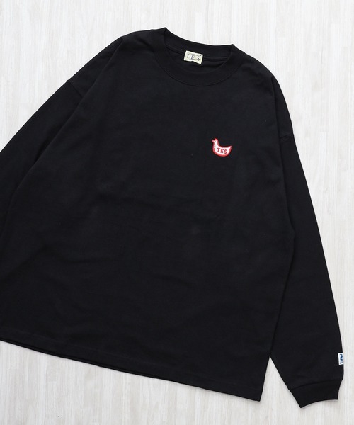 The Endless Summer（エンドレスサマー）の「TES BREMEN BUHI EMB  LONG SLEEVE BIG T-SHIRT / ロンT（Tシャツ/カットソー・メンズ・ブラウン/ブラック/ホワイト・XX-LARGE/MEDIUM/LARGE/X-LARGE/SMALL）」の10枚目の写真