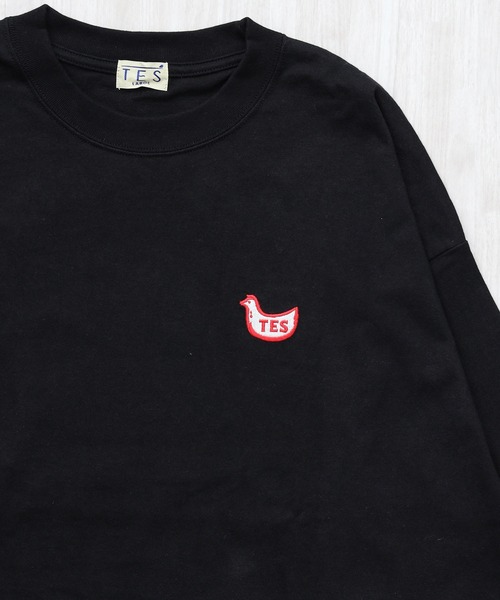 The Endless Summer（エンドレスサマー）の「TES BREMEN BUHI EMB  LONG SLEEVE BIG T-SHIRT / ロンT（Tシャツ/カットソー・メンズ・ブラウン/ブラック/ホワイト・XX-LARGE/MEDIUM/LARGE/X-LARGE/SMALL）」の13枚目の写真
