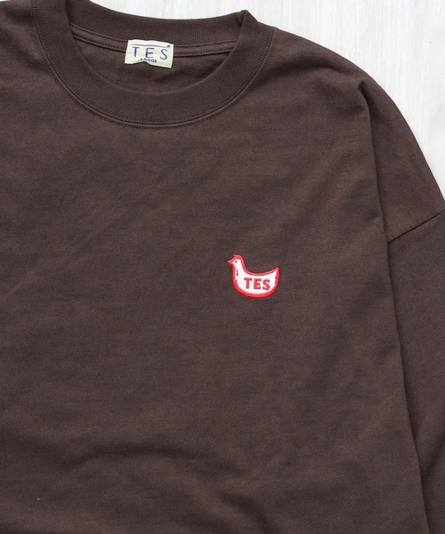 The Endless Summer（エンドレスサマー）の「TES BREMEN BUHI EMB  LONG SLEEVE BIG T-SHIRT / ロンT（Tシャツ/カットソー・メンズ・ブラウン/ブラック/ホワイト・XX-LARGE/MEDIUM/LARGE/X-LARGE/SMALL）」の18枚目の写真