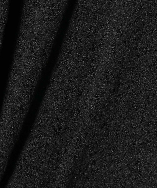 ESTNATION(エストネーション)の「ESTNATION / コットンジャガードシアーシャツ(シャツ/ブラウス・レディース・ブラック/オフホワイト・FREE)」の3枚目の写真