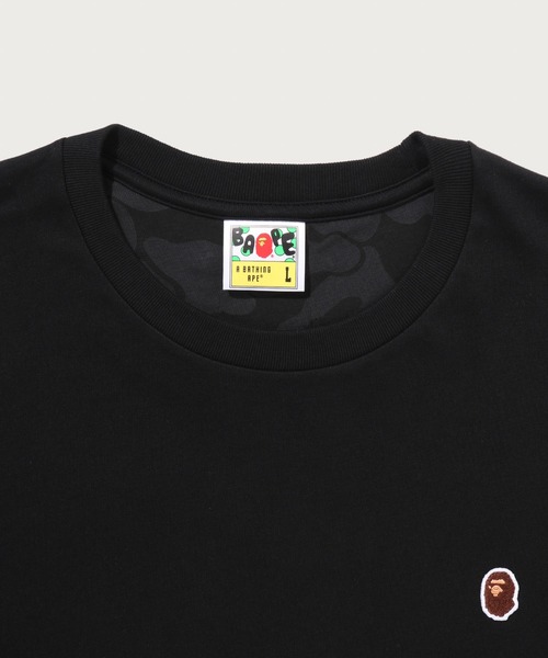A BATHING APE(アベイシングエイプ)の「ONE POINT TEE(Tシャツ/カットソー・メンズ・ブラック/グレー/ブルー/ホワイト/イエロー・XX-LARGE/MEDIUM/LARGE/X-LARGE/SMALL)」の17枚目の写真