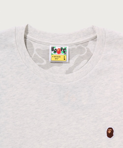 A BATHING APE(アベイシングエイプ)の「ONE POINT TEE(Tシャツ/カットソー・メンズ・ブラック/グレー/ブルー/ホワイト/イエロー・XX-LARGE/MEDIUM/LARGE/X-LARGE/SMALL)」の18枚目の写真