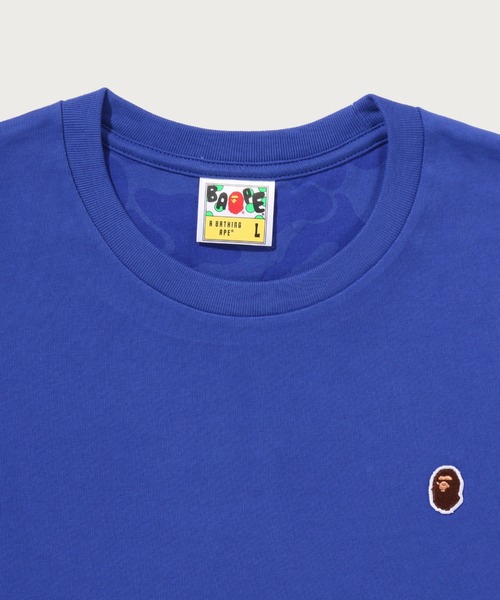A BATHING APE(アベイシングエイプ)の「ONE POINT TEE(Tシャツ/カットソー・メンズ・ブラック/グレー/ブルー/ホワイト/イエロー・XX-LARGE/MEDIUM/LARGE/X-LARGE/SMALL)」の19枚目の写真