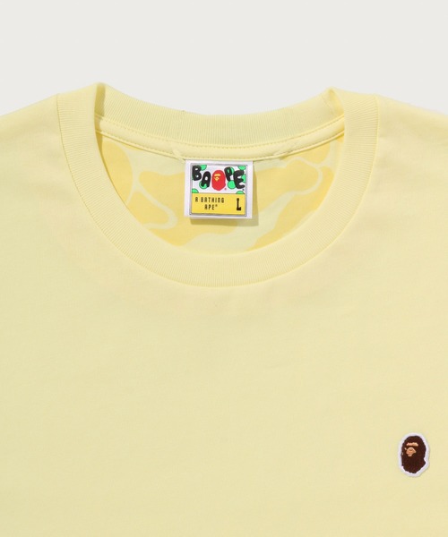 A BATHING APE(アベイシングエイプ)の「ONE POINT TEE(Tシャツ/カットソー・メンズ・ブラック/グレー/ブルー/ホワイト/イエロー・XX-LARGE/MEDIUM/LARGE/X-LARGE/SMALL)」の20枚目の写真