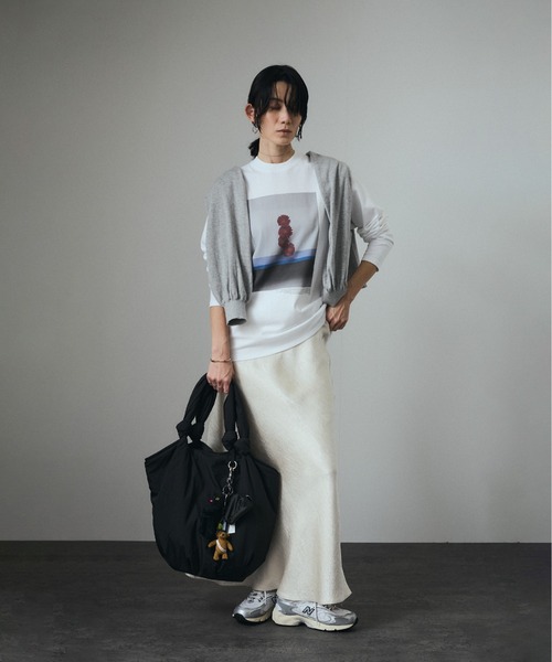 SALON adam et rope'(サロン アダム エ ロペ)の「【WEB限定】パフナイロントートバッグ 5(トートバッグ・レディース・ブラック・FREE)」の17枚目の写真