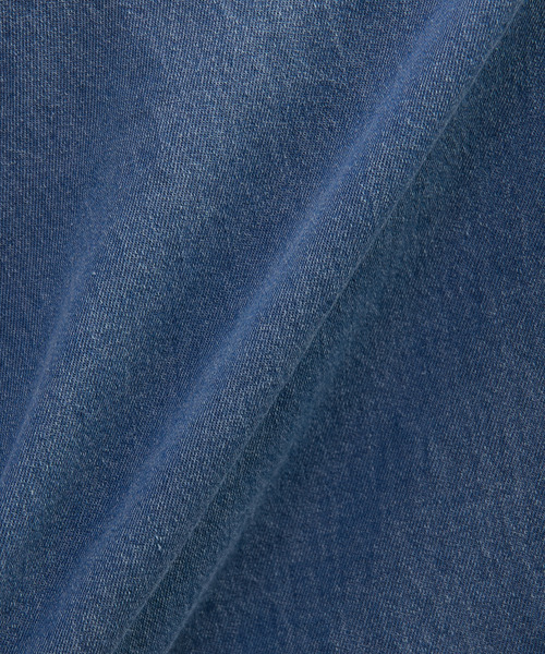 MEN'S MELROSE(メンズメルローズ)の「ヴィンテージデニムレギュラーシャツ(シャツ/ブラウス・メンズ・インディゴブルー/ブラック・4/3)」の7枚目の写真