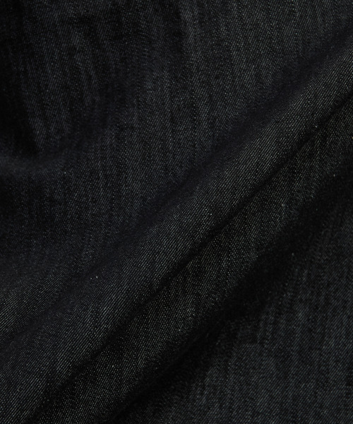 MEN'S MELROSE(メンズメルローズ)の「ヴィンテージデニムレギュラーシャツ(シャツ/ブラウス・メンズ・インディゴブルー/ブラック・4/3)」の22枚目の写真