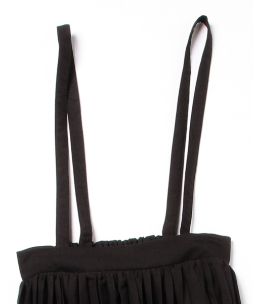 Ray BEAMS(レイビームス)の「◇【ラブリ着用】Ray BEAMS / サス付 プリーツ マキシスカート(スカート・レディース・ブラック/ネイビー・0/1)」の7枚目の写真