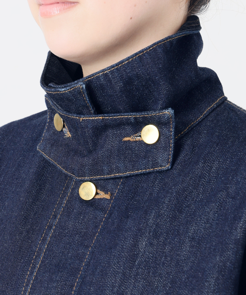 journal standard L'essage(ジャーナルスタンダードレサージュ)の「カバーオールジャケット(その他アウター・レディース・ネイビー・38/36)」の15枚目の写真