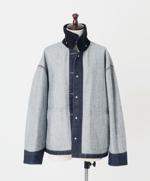 journal standard L'essage(ジャーナルスタンダードレサージュ)の「カバーオールジャケット(その他アウター・レディース・ネイビー・38/36)」の17枚目の写真