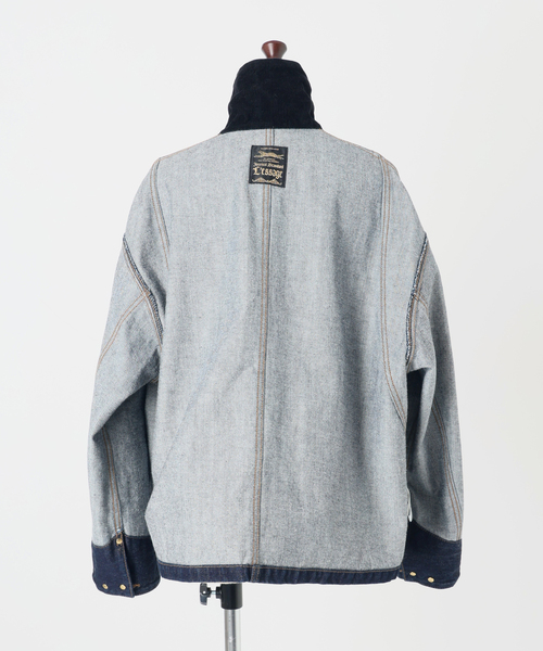 journal standard L'essage(ジャーナルスタンダードレサージュ)の「カバーオールジャケット(その他アウター・レディース・ネイビー・38/36)」の18枚目の写真