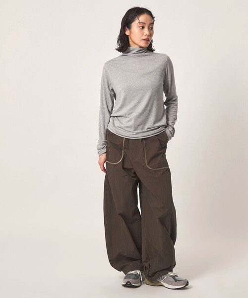 CITEN(シテン)の「<CITEN>ユーティリティバルーンパンツ(カーゴパンツ・レディース・ネイビー/ダークブラウン・S/M)」の1枚目の写真
