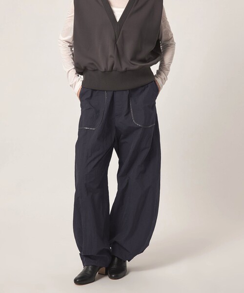 CITEN(シテン)の「<CITEN>ユーティリティバルーンパンツ(カーゴパンツ・レディース・ネイビー/ダークブラウン・S/M)」の3枚目の写真