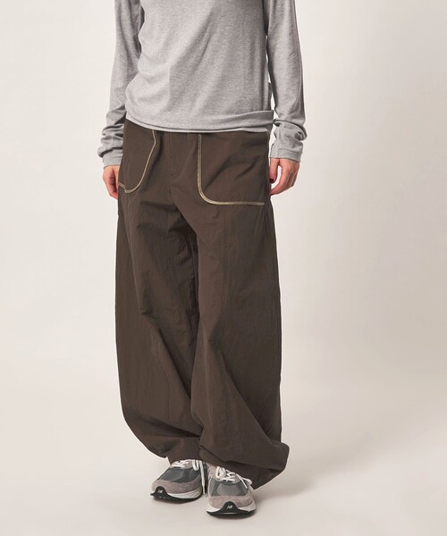 CITEN(シテン)の「<CITEN>ユーティリティバルーンパンツ(カーゴパンツ・レディース・ネイビー/ダークブラウン・S/M)」の5枚目の写真