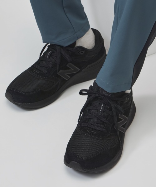 NEW BALANCE（ニューバランス）の「ニューバランス New Balance Fresh Foam X 880 v7（スニーカー・メンズ・ブラック×ブラック・25.5cm/26.5cm/27.5cm/25.0cm/26.0cm/27.0cm/28.0cm）」の2枚目の写真