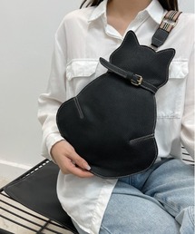 ショルダー ねこ ボディバッグ 斜めがけバッグ