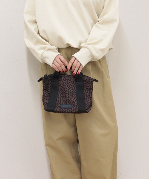 OUTDOOR PRODUCTS(アウトドアプロダクツ)の「【OUTDOOR PRODUCTS】ボートシェイプトートバッグミニ(トートバッグ・レディース・ブラック/ブラウン系その他・FREE)」の3枚目の写真