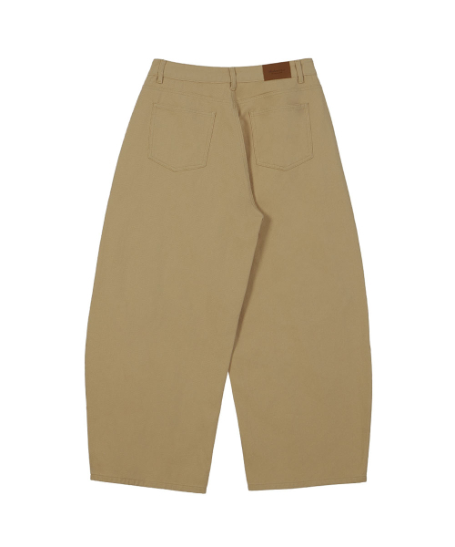 MAKEITTO(メイキット)の「ポケットカーブワイドパンツ_ベージュ(その他パンツ・メンズ・その他・SMALL/X-LARGE/LARGE/MEDIUM)」の3枚目の写真