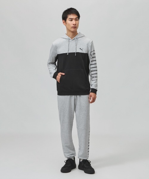 PUMA（プーマ）の「プーマ PUMA ESS スウェットPT TR（スウェットパンツ・メンズ・グレー/ブラック・M/L/LL/3L/S）」の4枚目の写真