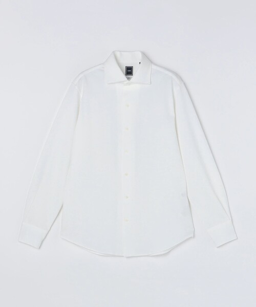 SHIPS(シップス)の「MADE IN JAPAN ホワイト ジャージー ワンピースカラー シャツ(Tシャツ/カットソー・メンズ・ホワイト・LARGE/SMALL/MEDIUM/X-LARGE)」の9枚目の写真