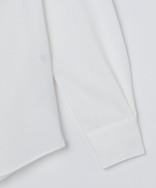 SHIPS(シップス)の「MADE IN JAPAN ホワイト ジャージー ワンピースカラー シャツ(Tシャツ/カットソー・メンズ・ホワイト・LARGE/SMALL/MEDIUM/X-LARGE)」の5枚目の写真
